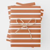Zest Neutrale Stripes Inpakpapier Vel (In situ)