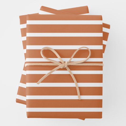 Zest Neutrale Stripes Inpakpapier Vel (In situ)