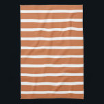 Zest Neutrale Stripes Theedoek<br><div class="desc">Horizontale stripe patronen in een warm neutraal kleurenpalet.</div>