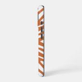 Zest Neutrale Zebra iPhone 16 Hoesje (Linkerkant)
