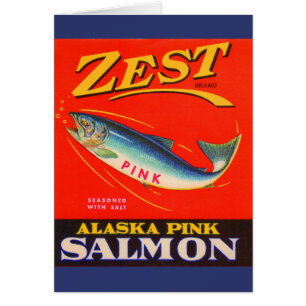 Zest roze zalm uit de jaren '30 kan een label krij