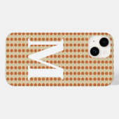 Zest Spice Moods Stippen met monogram Case-Mate iPhone Case (Achterkant (horizontaal))