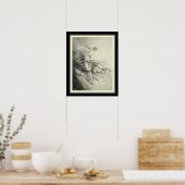 "Zest" van Louis Icart ca. 1928-16 x 20 Poster (Keuken)