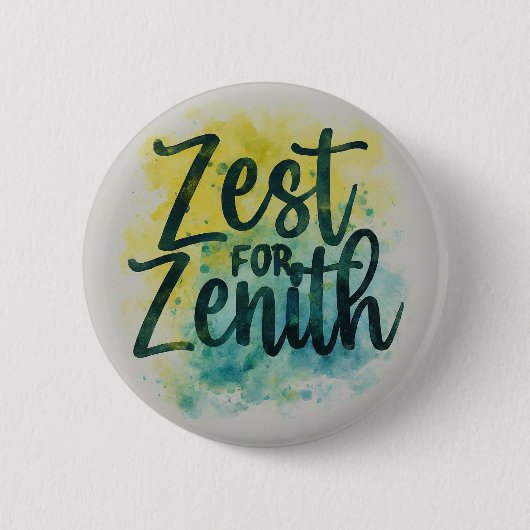 Zest voor Zenith Ronde Button 5,7 Cm (Voorkant)