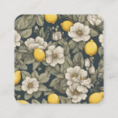 Zest Wishes Lemon bruiloft Registry Enclosure Kaar Informatiekaartje (Achterkant)