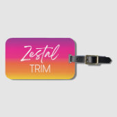 Zestal Trim Bagagelabel (Voorkant (horizontaal))