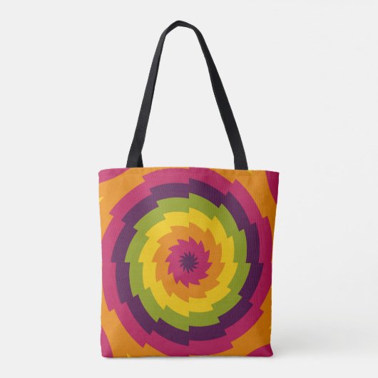 Zestful Vortex Tote Bag (Achterkant)