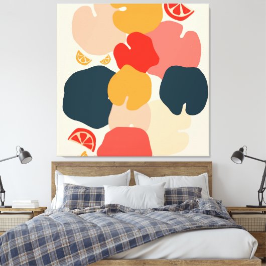 Zestful Zen Canvas Afdruk (Insitu (Slaapkamer))