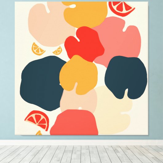 Zestful Zen Canvas Afdruk (Insitu (Houten vloer))