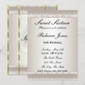 Zestien 16 uitnodiging (Voorkant / Achterkant)