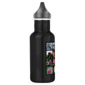 Zestien afgeronde hoeken Foto collage of Instagram Waterfles (Links)