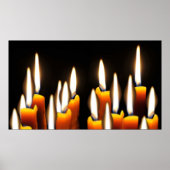 Zestien kaarsen poster (Voorkant)