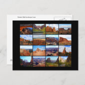 Zestien Utah Landscape Icons Briefkaart (Voorkant / Achterkant)