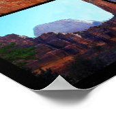 Zestien Utah Landscape Icons Poster (Hoek)