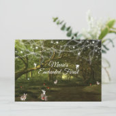 Zestien zoete, betoverende bossen, feiries, aangep kaart (Staand voorkant)