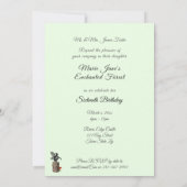 Zestien zoete, betoverende bossen, feiries, aangep kaart (Achterkant)