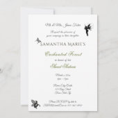 Zestien zoete, betoverende bossen, feiries, aangep kaart (Achterkant)