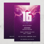 Zestiende uitnodiging (Voorkant / Achterkant)