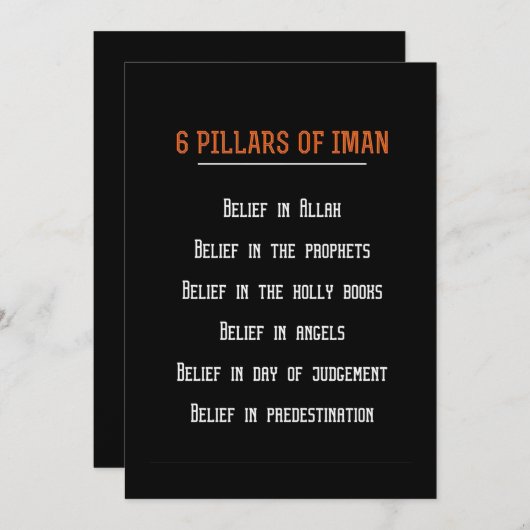 zestiende zeepijppers van Iman Kaart (Voorkant / Achterkant)