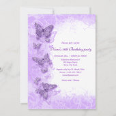 zestiende zestiende verjaardag aqua van de zestien kaart (Achterkant)