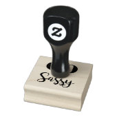 Zestig en sassy 60ste verjaardag rubberstempel (Stempel)