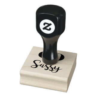 Zestig en sassy 60ste verjaardag rubberstempel