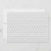 Zestig en zestig zestigste verjaardag van de uitno kaart (Achterkant)