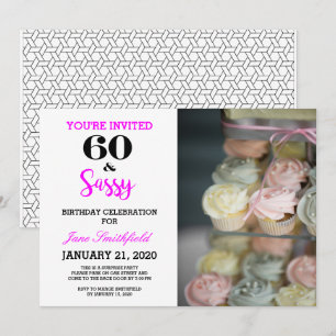 Zestig en zestig zestigste verjaardag van de uitno kaart