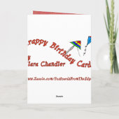 ZESTIG is niet oud Kaart (Achterkant)