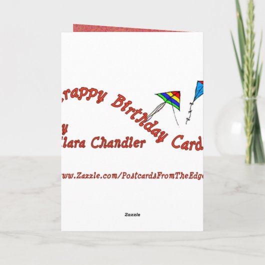 ZESTIG is niet oud Kaart (Achterkant)