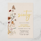 Zestig jaar Folie uitnodiging (Voorkant)