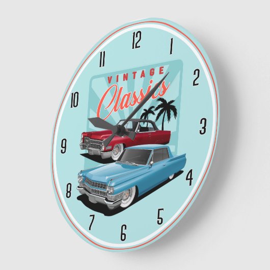  zestig klassieke autobus grote klok (Hoek)