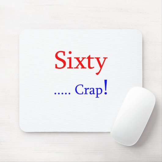 Zestig ... Krap! Muismat (Met muis)