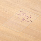 Zestig Roos gouden 60ste verjaardag Acryl Uitnodigingen (Laagn)