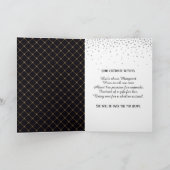 Zestig & Spectaculaire Gouden Zilveren Diamanten V Kaart (Binnen)