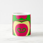 Zestig stijlabstract ontwerp koffiemok (Center)