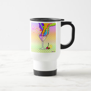 ZESTIGER JAREN POP ART STIJL MARTINI REISBEKER
