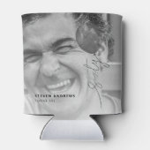 zestigtal ballonsnaren | Foto 60ste verjaardag Blikjeskoeler (Achterkant)