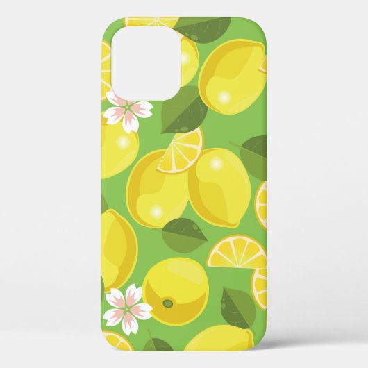 Zesty citroen: Citrus Pattern Delight Case-Mate iPhone Case (Achterkant)