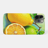 Zesty Citrus Burst of Sunshine Design Case-Mate iPhone Case (Achterkant (horizontaal))