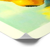 Zesty Citrus Burst of Sunshine Design Poster (Hoek)