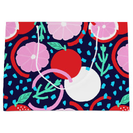 Zesty Citrus Fruit Summer Midnight Market Groot Cadeauzakje