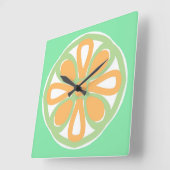 Zesty citrus grote klok (Hoek)