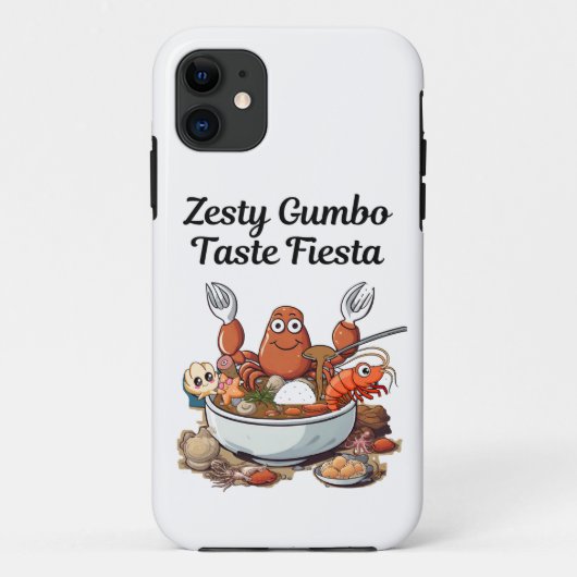 Zesty Gumbo Taste Fiesta Case-Mate iPhone Case (Achterkant)