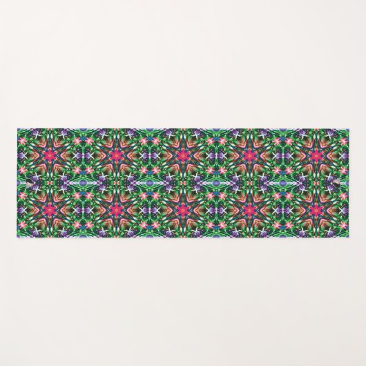 Zesty Kaleids Yoga Mat (Voorkant (horizontaal))