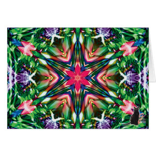Zesty KC Kaleidoscope Wenskaart