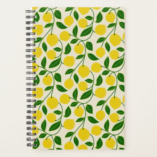 Zesty Lemons Planner (Voorkant)