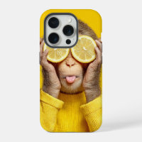 Zesty Monkey - Grappige citroen-oog aap telefoonho