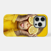 Zesty Monkey - Grappige citroen-oog aap telefoonho iPhone Hoesje (Achterkant horizontaal)