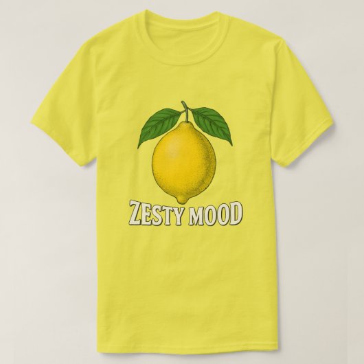 Zesty Mood T-shirt (Design voorkant)